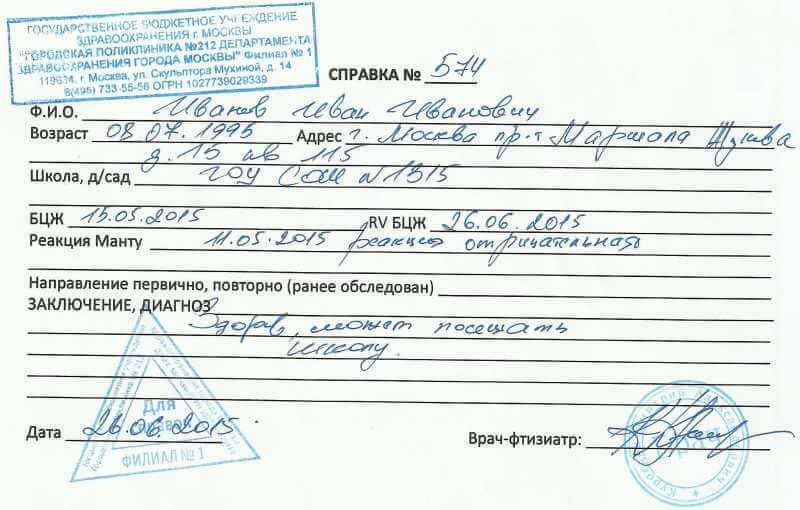 spravka-iz-dispansera-protivotuberkuleznogo-pnd Справка из тубдиспансера